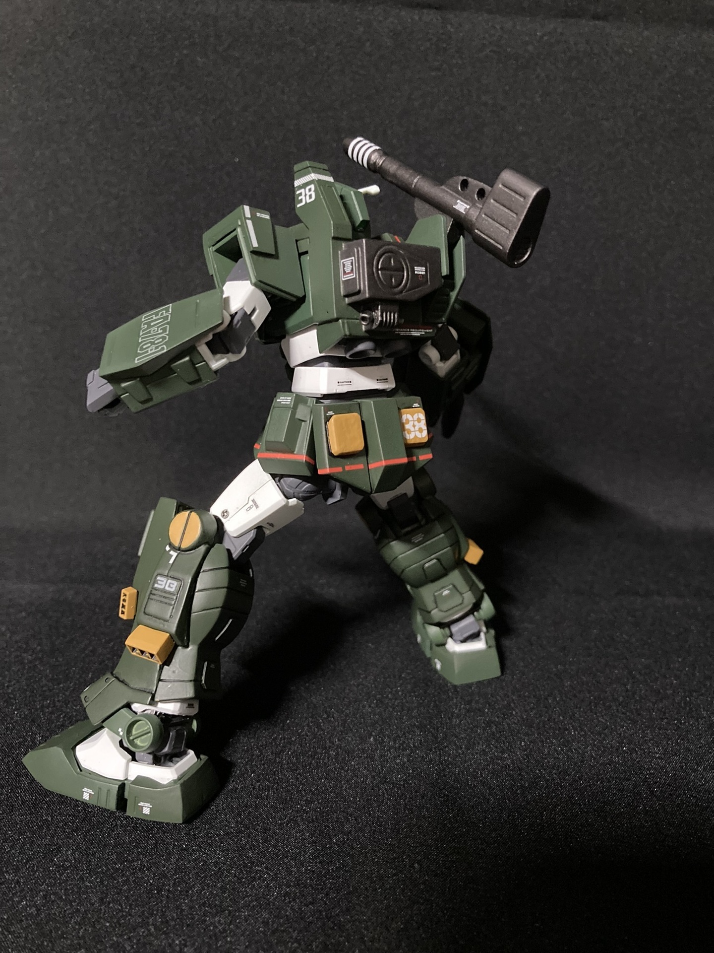 【全塗装完成品】1/144フルアーマーガンダム ・旧キット＆リバイバルミキシング ミキシング 旧キット1／144MSVフルアーマーガンダム＆EG