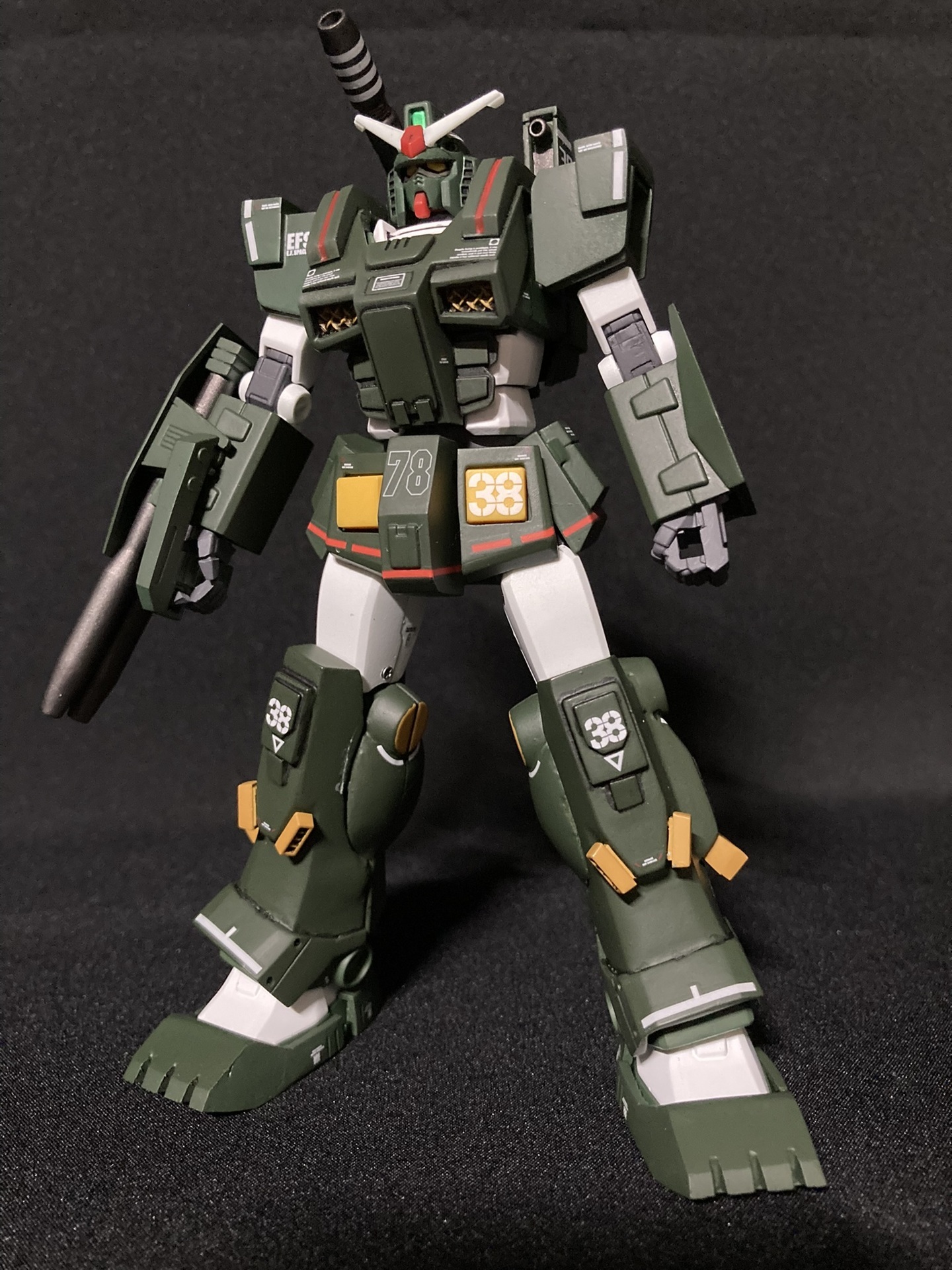 【全塗装完成品】1/144フルアーマーガンダム ・旧キット＆リバイバルミキシング 全塗装完成品】1/144フルアーマーガンダム ・旧キット