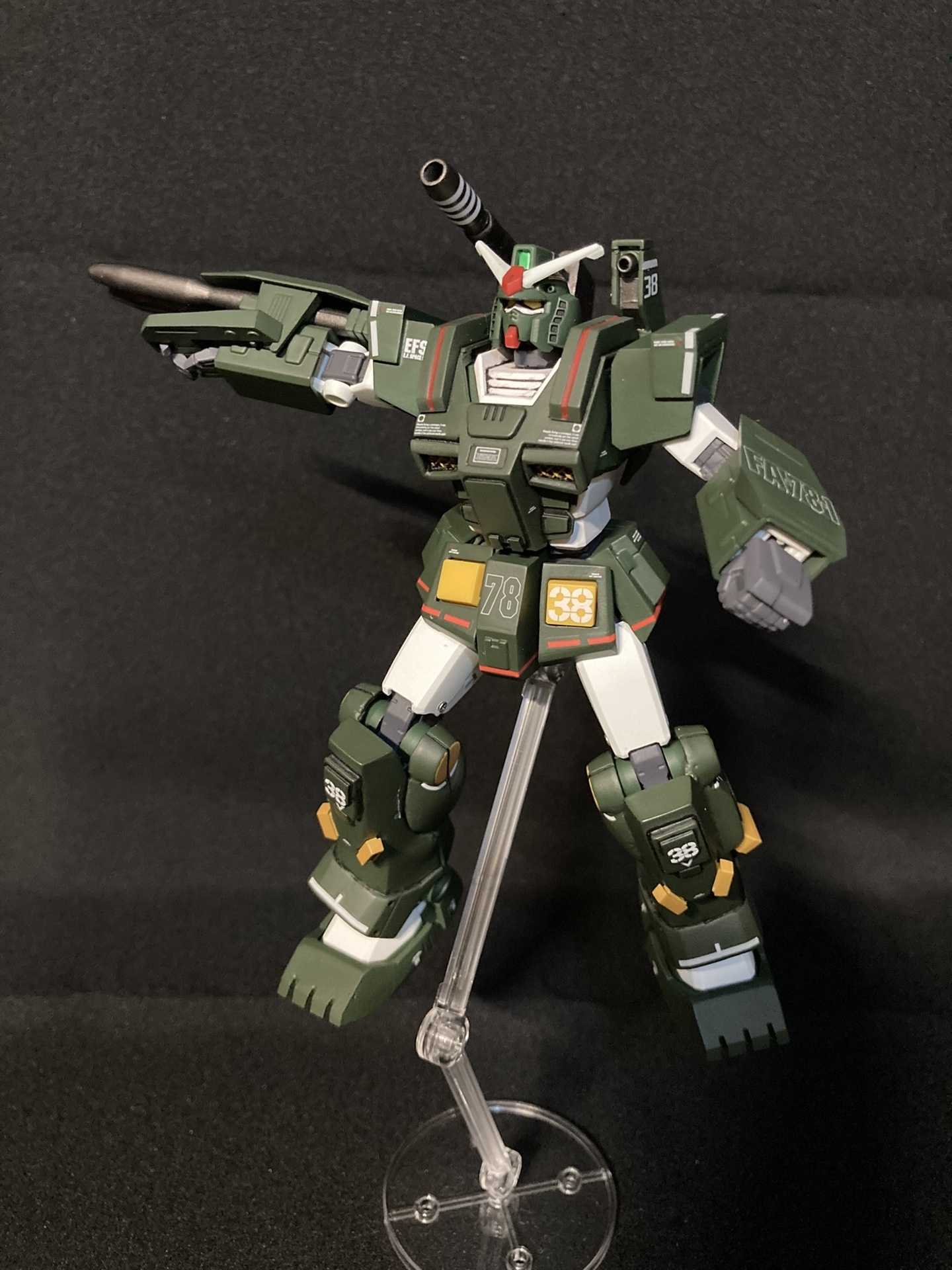 旧キット1/144 ボールをHGボールに負けない感じに仕上げたい/I
